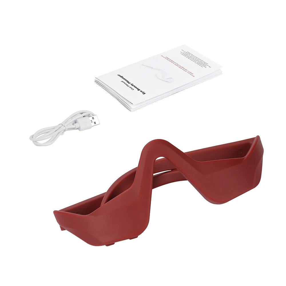 Under-Eye Massager, 3D Anti-Aging, EMS Eyes Relaxation, Remove Dark Circles