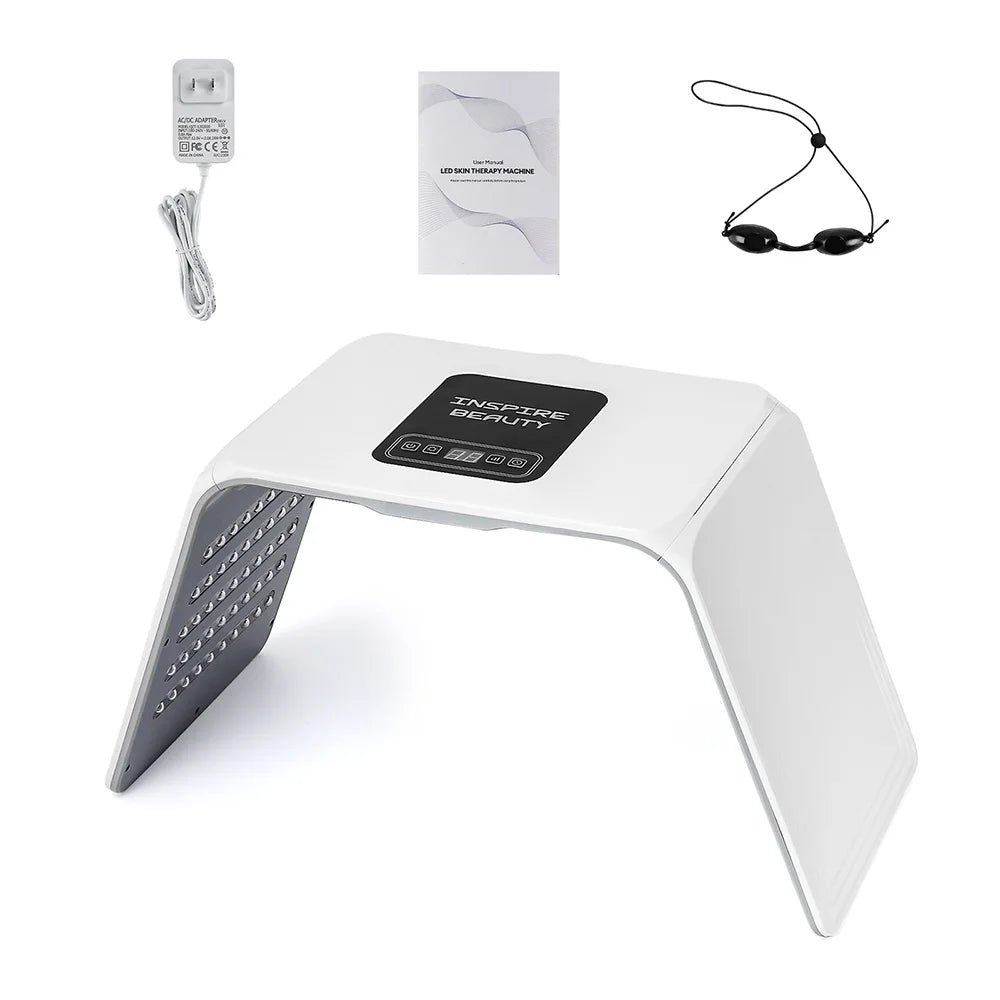 7 Colors LED Photon Machine, Foldable, Skin Rejuvenation Light Facial