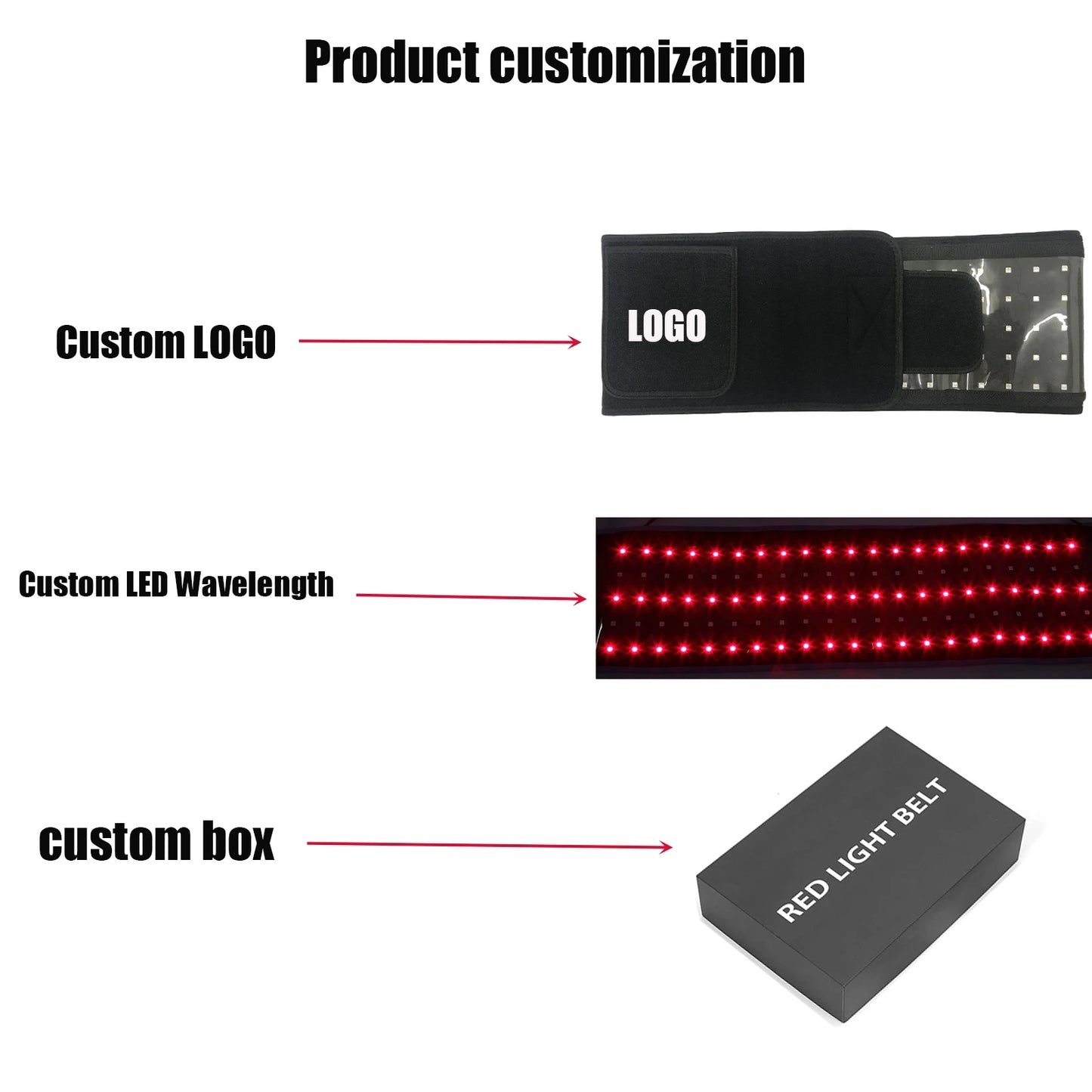 Red Light Therapy Belt, Burn Fat, Slimming Waist, Heat Pad, Full Body