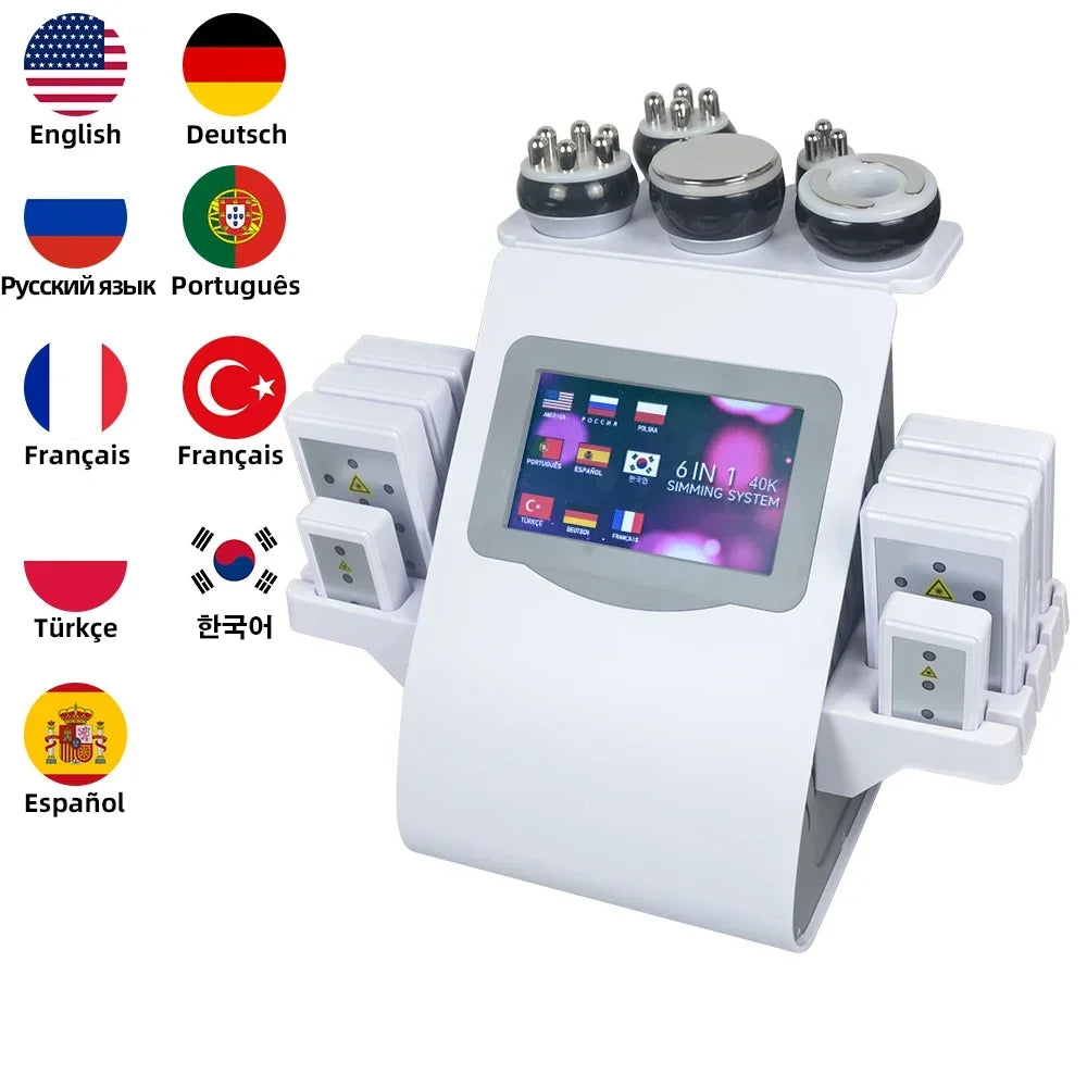 Missheart 6-in-1 Professional  KIM 8 40K Cavitation Machine （Fast Shipping)
